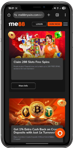 Me88 bonus casino Malaysia
