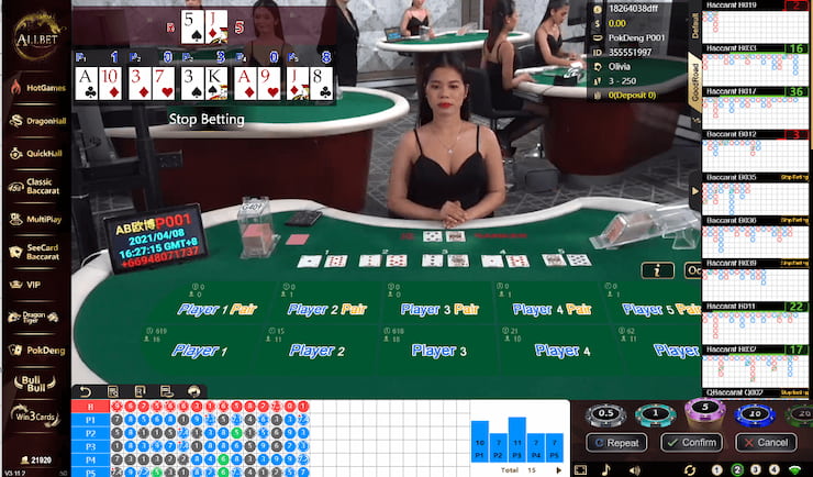 Live Pok Deng