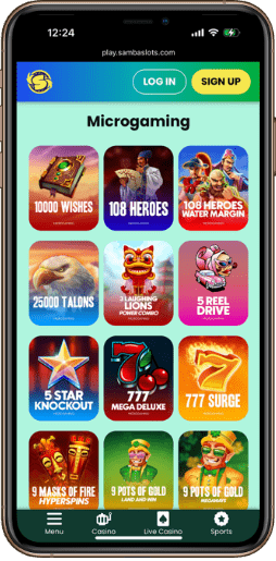 Samba Slots Microgaming