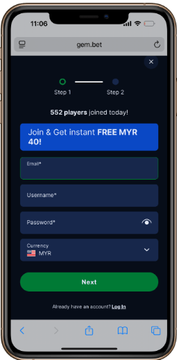 Create Your Account
