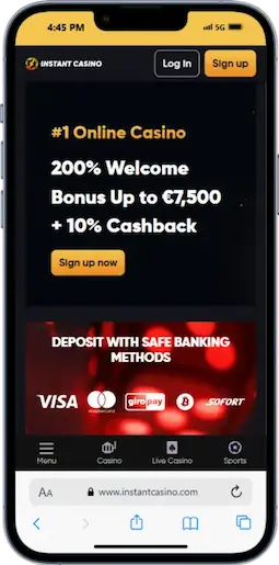 Instant Casino Crypto Casino
