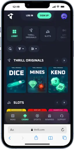 Thrill Crypto Casino