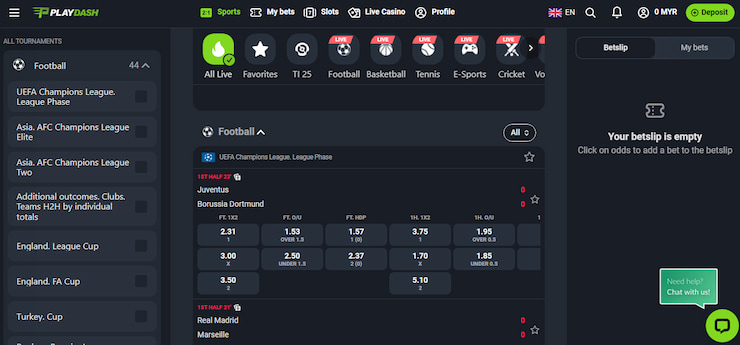 Playdash Sportsbook