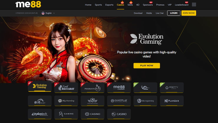 Me88 Casino Home