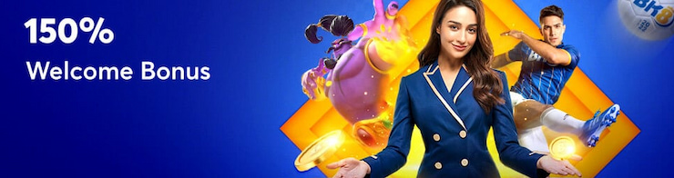 BK8 150% Slots Welcome Bonus