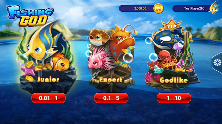 Fishing God Fishing casino game