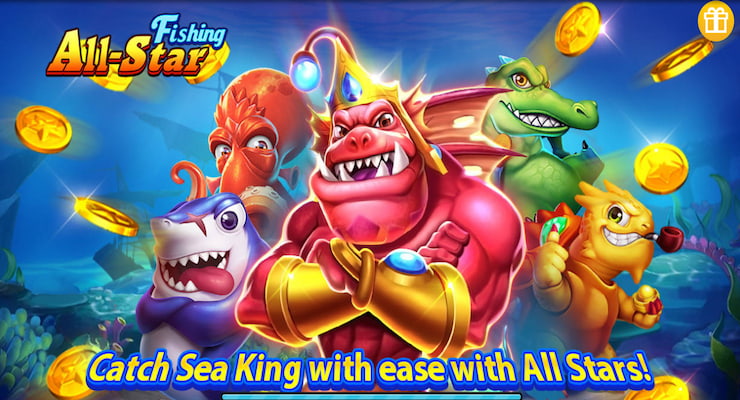 All Star Fishing casino game