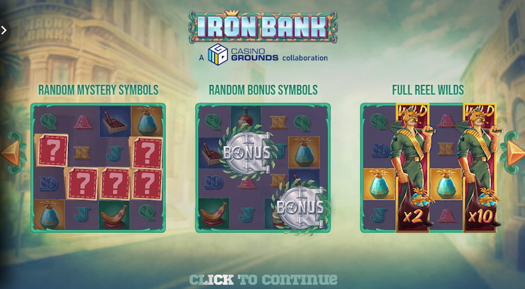 Iron Bank Relax Gaming Slot