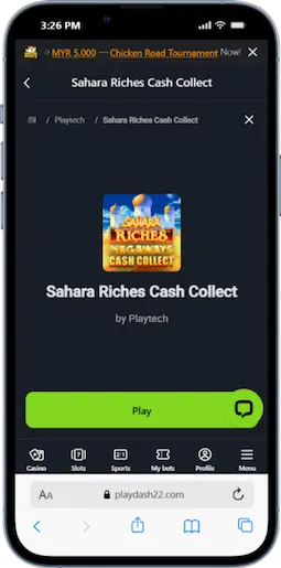 Sahara Riches Slot Game From Playtech