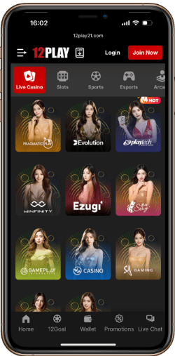 12Play Live Blackjack