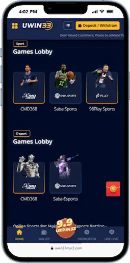 Sportsbook At Uwin33