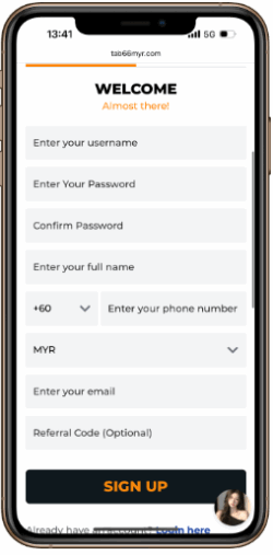 Sign Up