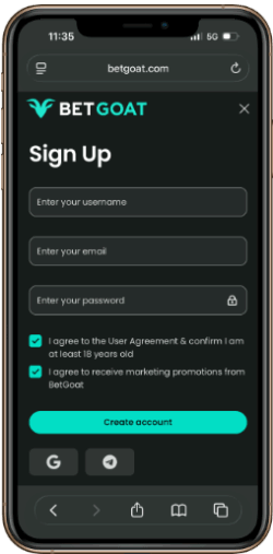 Create an Account