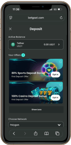 Make a Deposit and Claim the Bonus